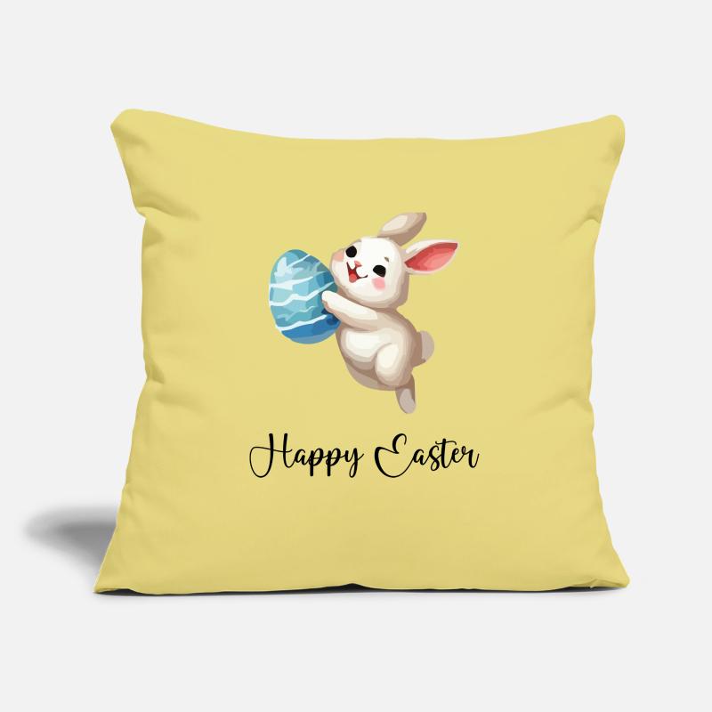 bunny rabbit easter bunny Sofa pillowcase 17,3'' x 17,3'' (45 x 45 cm)
