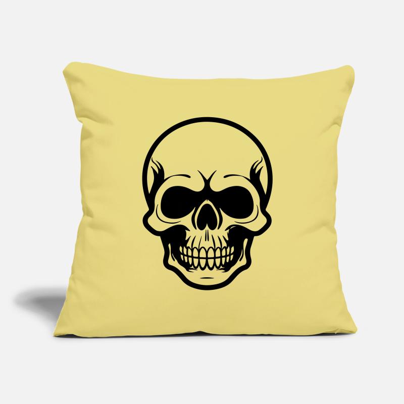 Skeleton Symbol Skull Sofa pillowcase 17,3'' x 17,3'' (45 x 45 cm)