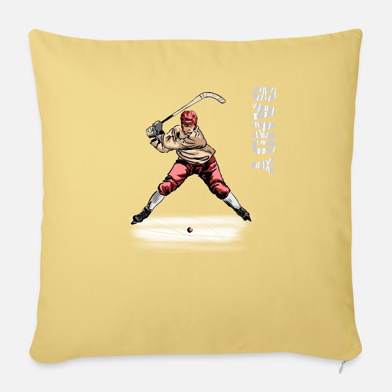 Bandy - Sofakissenbezug 45 x 45 cm - Hellgelb