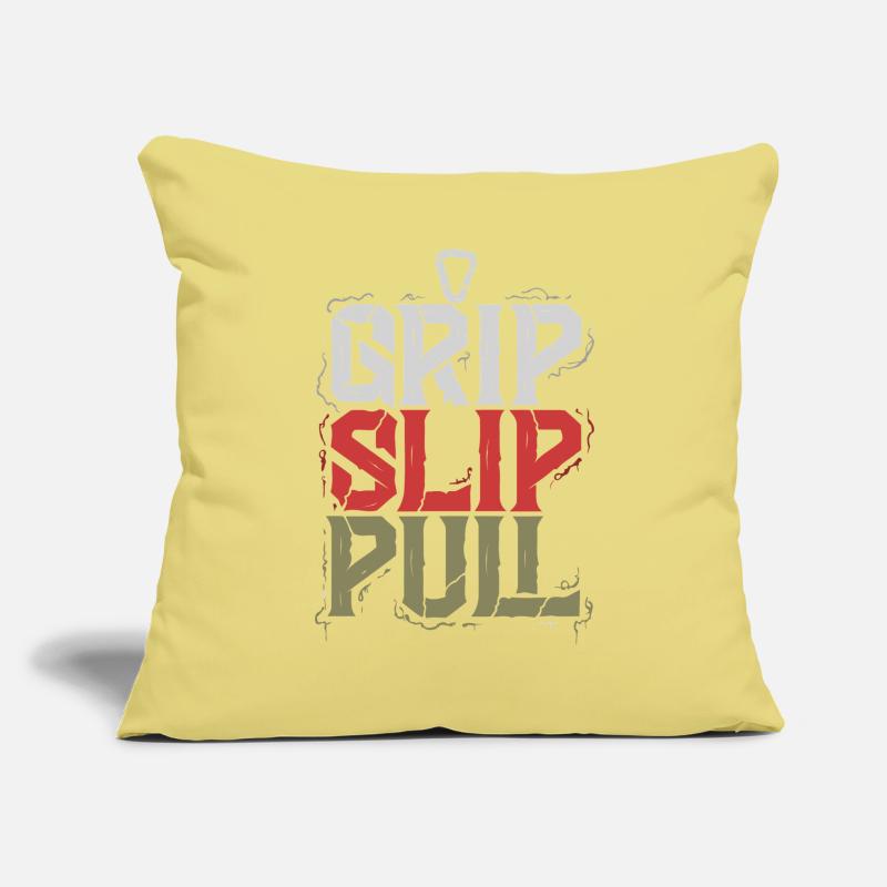 Grip Slip Pull Housse de coussin décorative 45 x 45 cm