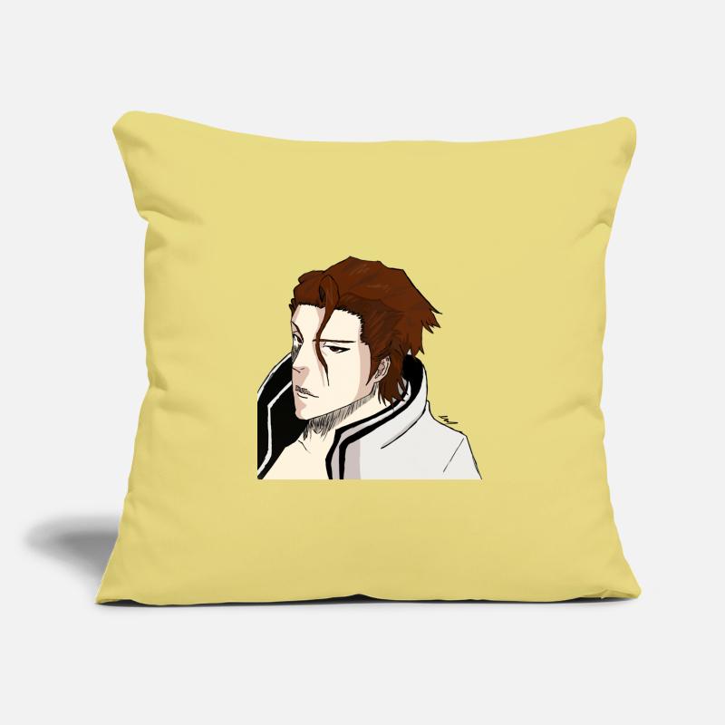 [BLEACH] Aizen Sosuke Design Sofa pillowcase 17,3'' x 17,3'' (45 x 45 cm)