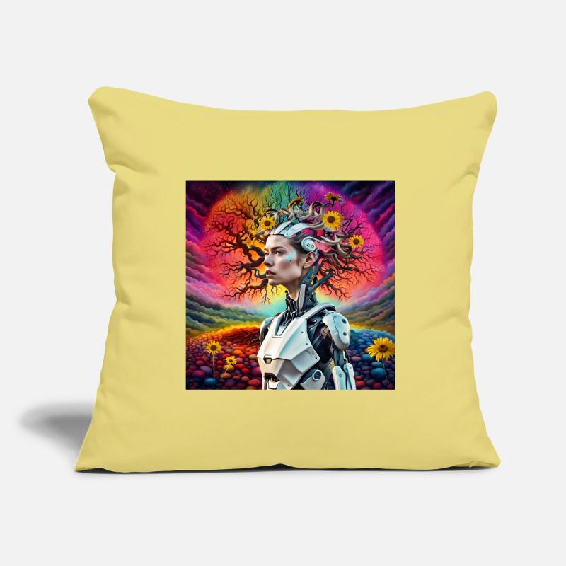 Android Tree Sofa pillowcase 17,3'' x 17,3'' (45 x 45 cm)