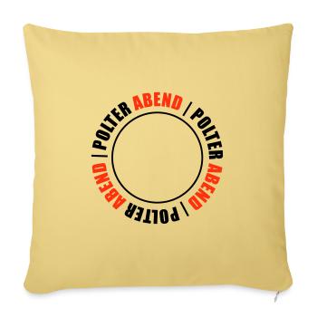 Bachelor party bachelor party - Sofa pillowcase 17,3'' x 17,3'' (45 x 45 cm) - washed yellow - Front