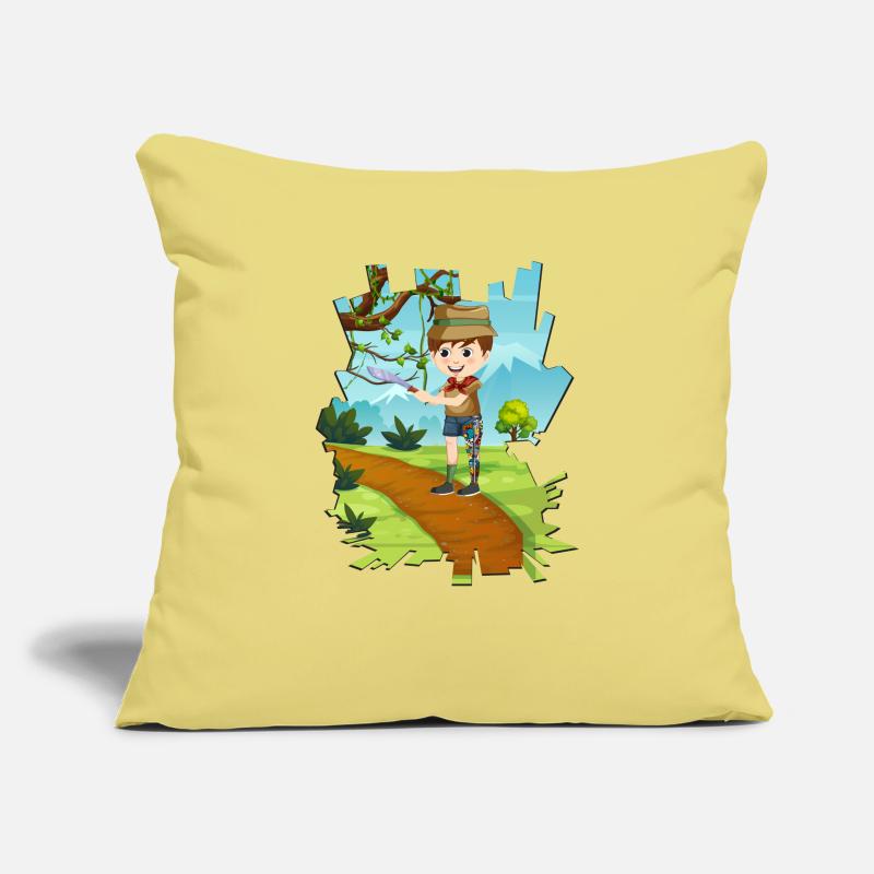 Orthèse de jambe Endtecker Housse de coussin décorative 45 x 45 cm