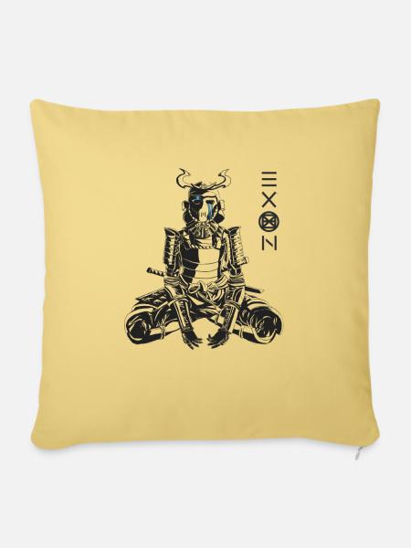 Shogun der Schmerzen Exon - Sofakissenbezug 45 x 45 cm - Hellgelb