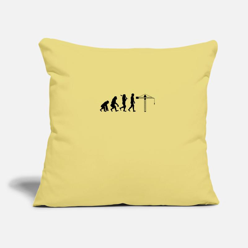 Crane operator Evolution Sofa pillowcase 17,3'' x 17,3'' (45 x 45 cm)