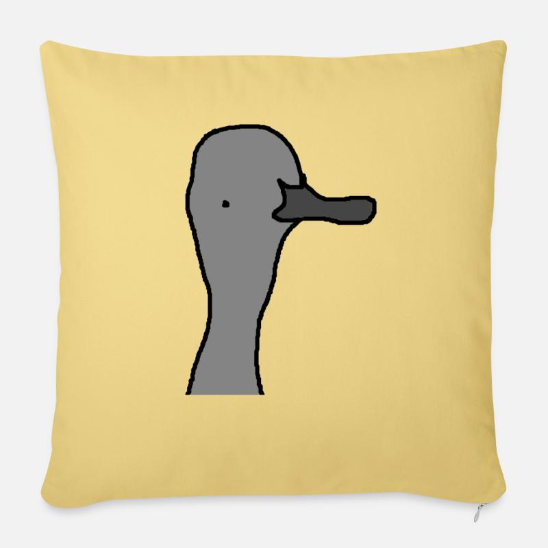 cygnet - Sofa pillowcase 17,3'' x 17,3'' (45 x 45 cm) - washed yellow