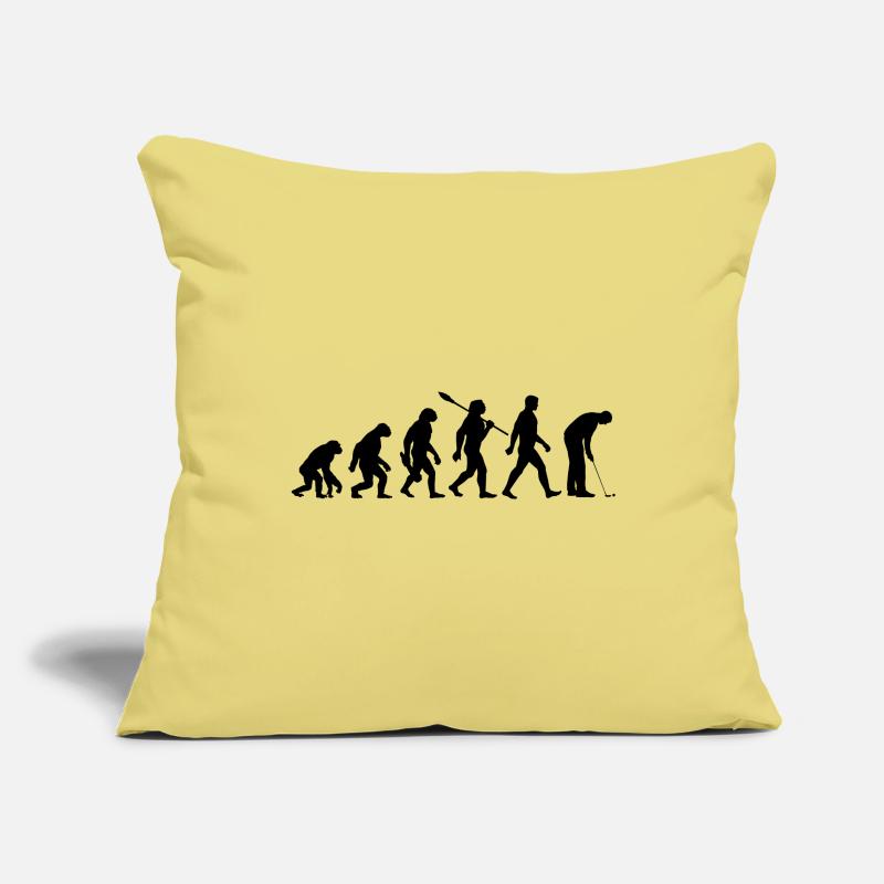 Evolution Minigolf - Minigolf - Golf Aléatoire Housse de coussin décorative 45 x 45 cm