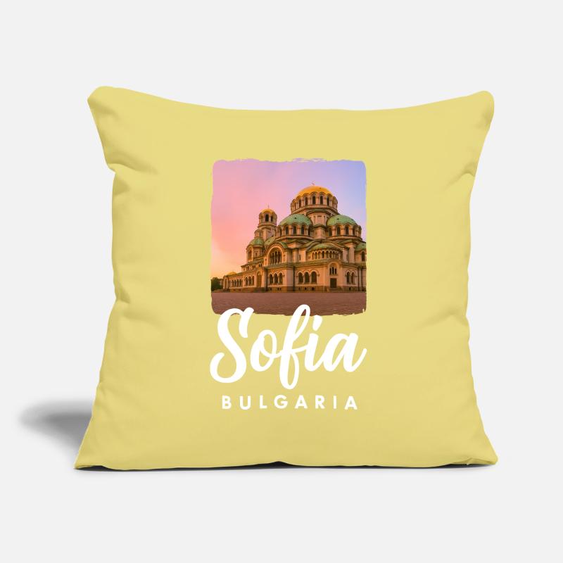 Sofia Bulgaria Sofa pillowcase 17,3'' x 17,3'' (45 x 45 cm)