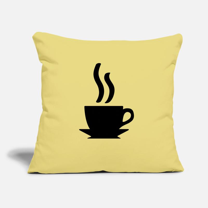 Kaffe oder Tee Sofakissenbezug 45 x 45 cm