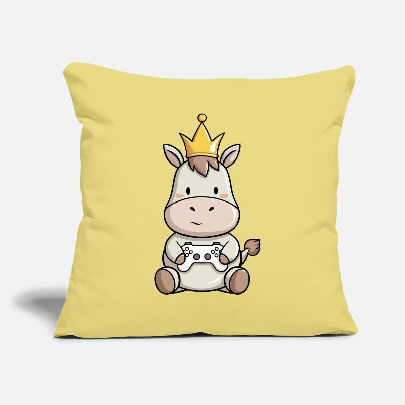 controller esel krone Sofakissenbezug 45 x 45 cm