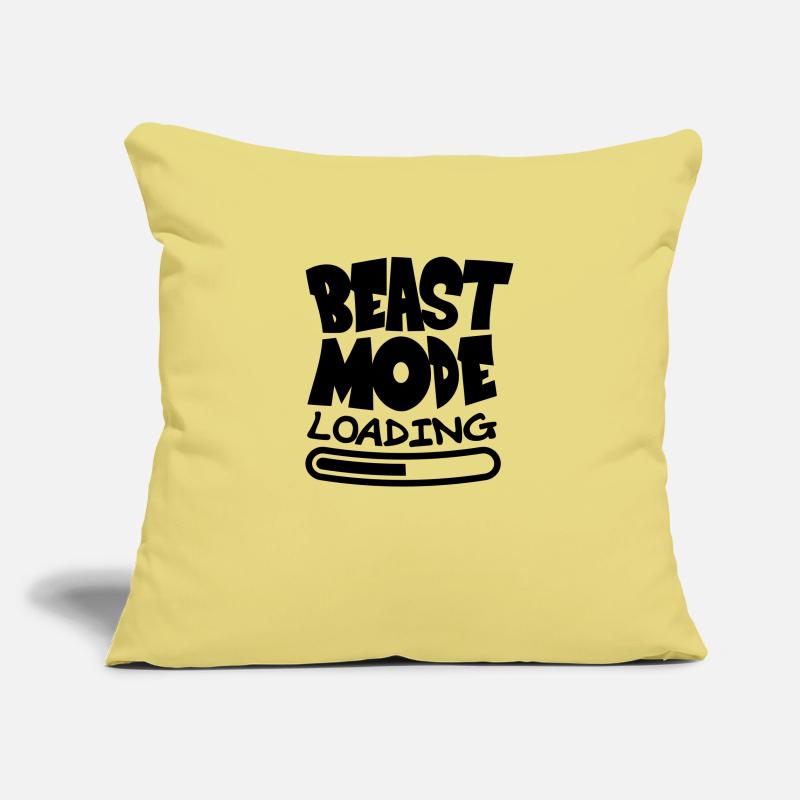 Beast ModeLoading Design Housse de coussin décorative 45 x 45 cm