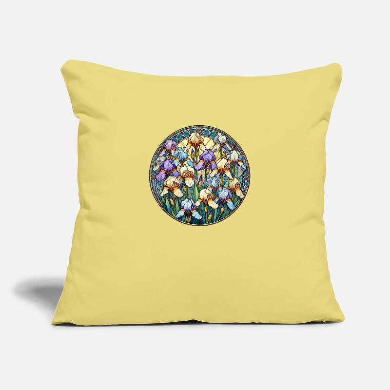 Iris Housse de coussin décorative 45 x 45 cm