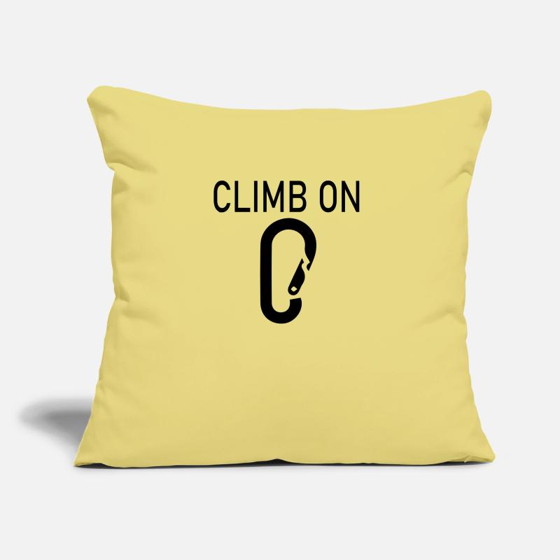Bouldering Climbing Climbing Sofa pillowcase 17,3'' x 17,3'' (45 x 45 cm)