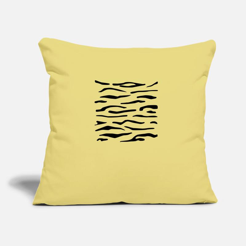 Tiger Stripes 1 Sofa pillowcase 17,3'' x 17,3'' (45 x 45 cm)