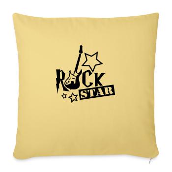 rocker - Sofakissenbezug 45 x 45 cm - Hellgelb - Vorne