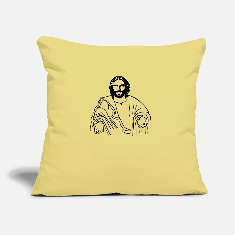 jesus Sofakissenbezug 45 x 45 cm