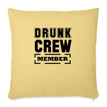 drunk crew member - Sofakissenbezug 45 x 45 cm - Hellgelb - Vorne
