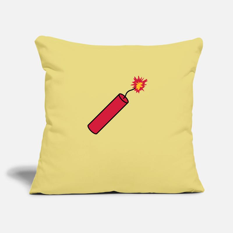 rod tnt dynamite explode explosion blast Sofa pillowcase 17,3'' x 17,3'' (45 x 45 cm)