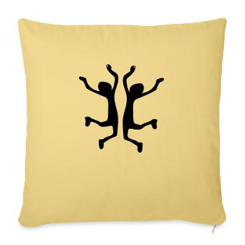 dacning_boys - Sofakissenbezug 45 x 45 cm - Hellgelb - Vorne