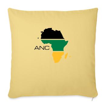 anc - Sofakissenbezug 45 x 45 cm - Hellgelb - Vorne