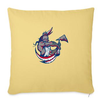 indianer - Sofakissenbezug 45 x 45 cm - Hellgelb - Vorne