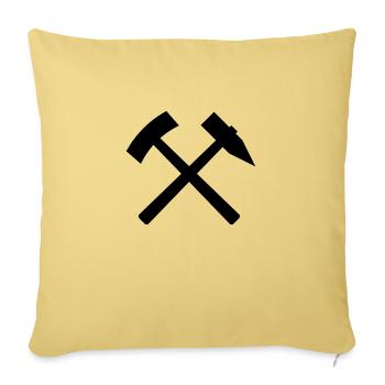 Hammer Ruhrgebiet - Sofakissenbezug 45 x 45 cm - Hellgelb - Vorne