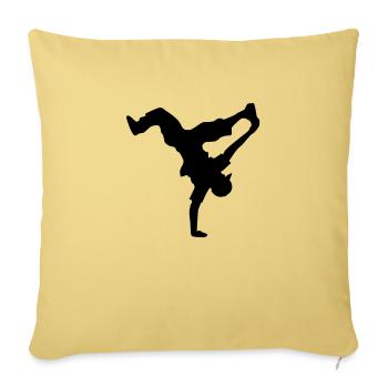 bboy move - Sofakissenbezug 45 x 45 cm - Hellgelb - Vorne