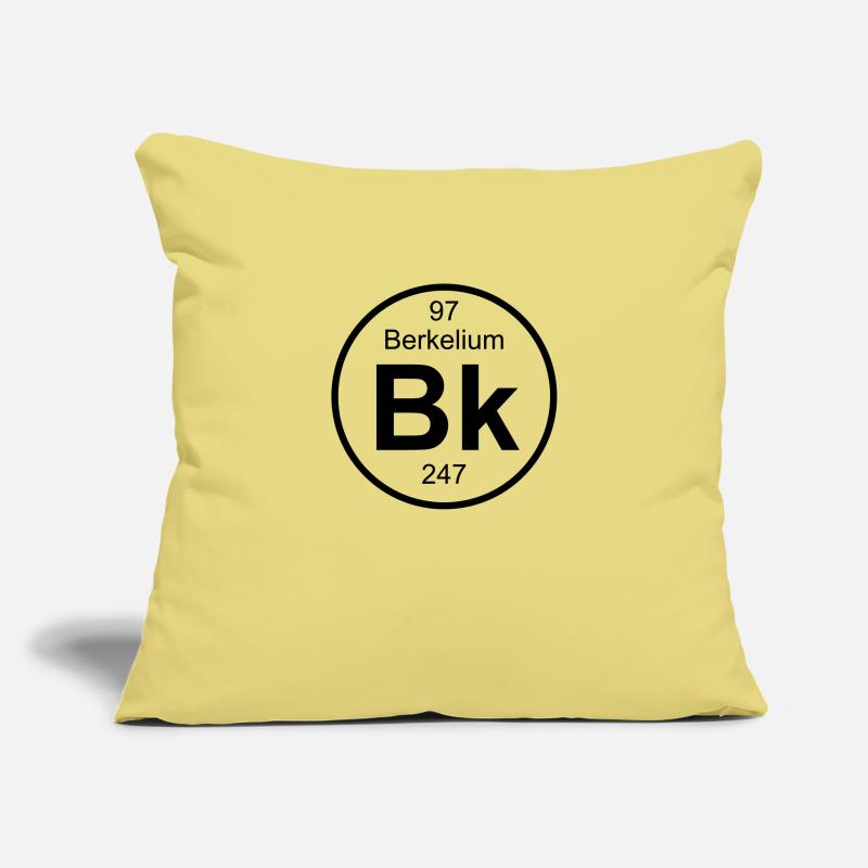 Berkelium (Bk) (element 97) Sofa pillowcase 17,3'' x 17,3'' (45 x 45 cm)