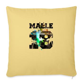 malle 18 colors - Sofakissenbezug 45 x 45 cm - Hellgelb - Vorne