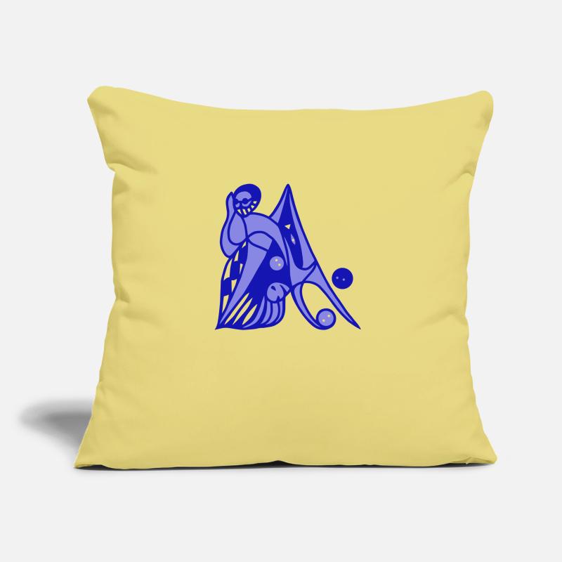 Split. Challenges with flexibility Sofa pillowcase 17,3'' x 17,3'' (45 x 45 cm)