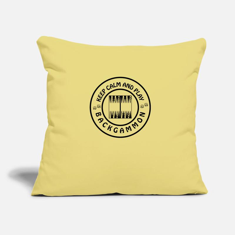 Boardgame Chess Backgammon Game Night Sofa pillowcase 17,3'' x 17,3'' (45 x 45 cm)