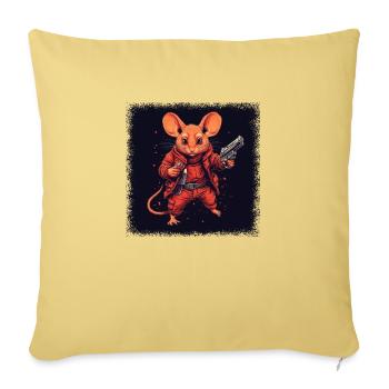 clipart come contrastcoffeemug animals band - Sofakissenbezug 45 x 45 cm - Hellgelb - Vorne