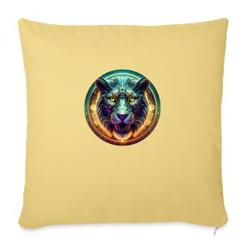 422 CC LIONLITY NFT CLG Pro 1 - Sofakissenbezug 45 x 45 cm - Hellgelb - Vorne