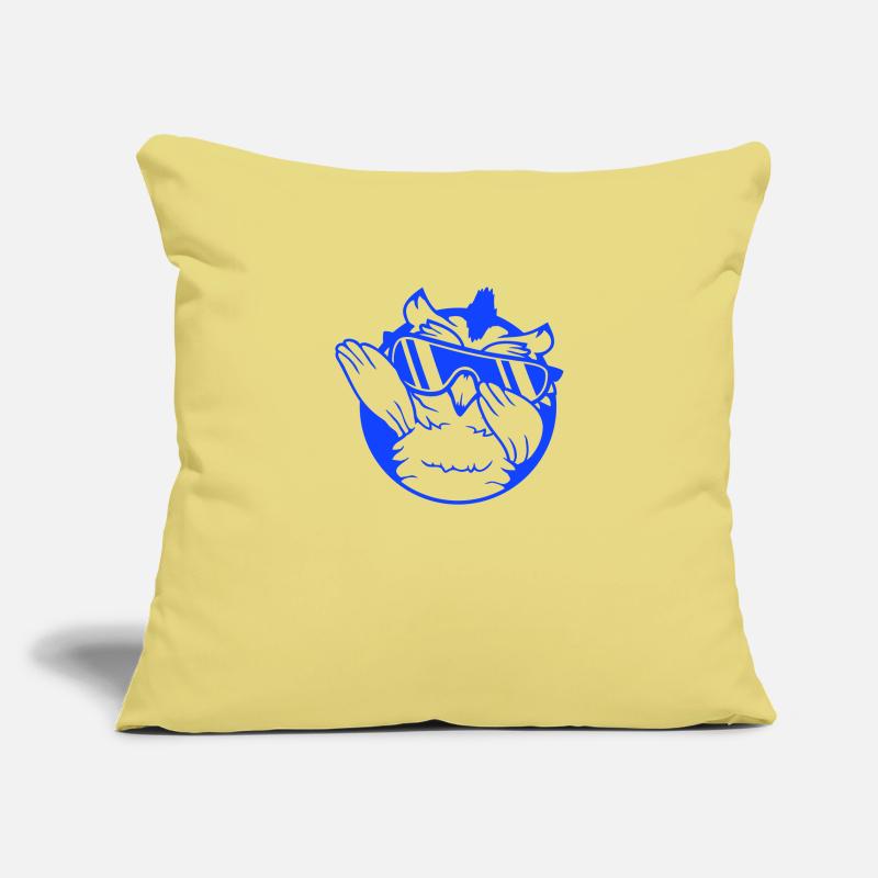 Eule Dabbing Dab Dance Pose Geste Sonnenbrille süß Sofakissenbezug 45 x 45 cm