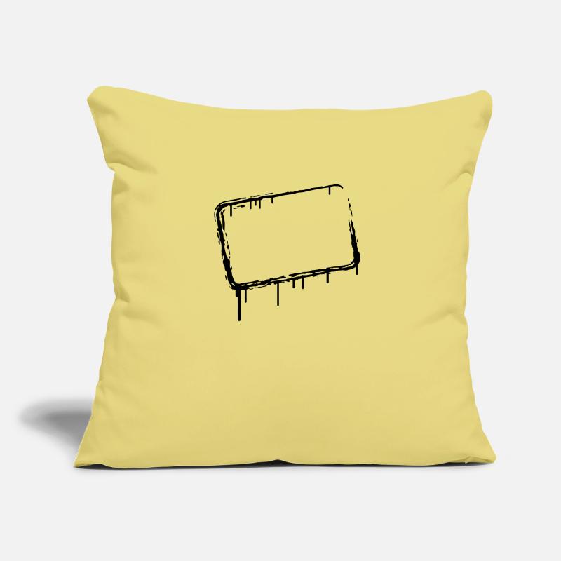 Graffiti frame Sofa pillowcase 17,3'' x 17,3'' (45 x 45 cm)