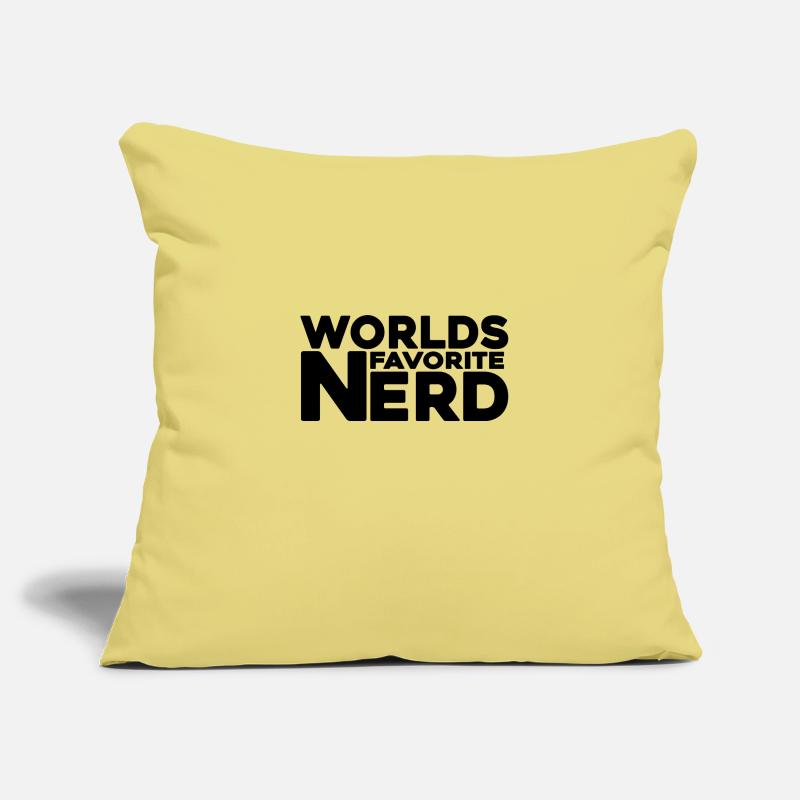 nerd coder iq server Sofa pillowcase 17,3'' x 17,3'' (45 x 45 cm)