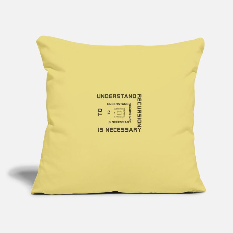 Recursion - multiple Sofa pillowcase 17,3'' x 17,3'' (45 x 45 cm)