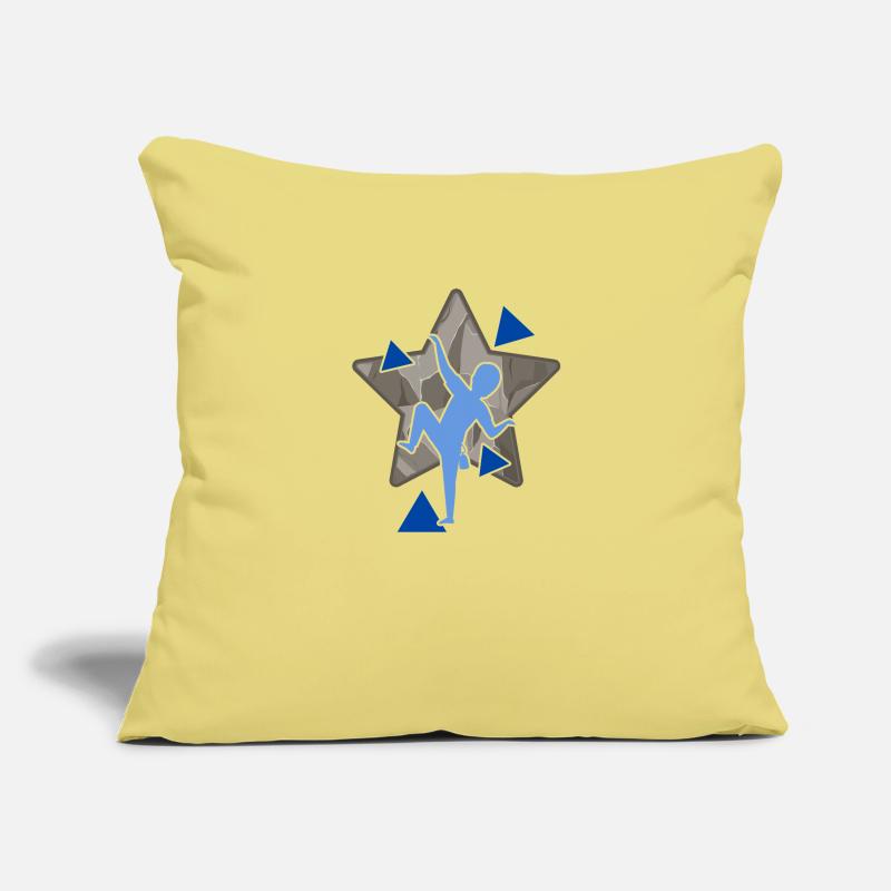 bouldering boulderstar climbing hall boulder Sofa pillowcase 17,3'' x 17,3'' (45 x 45 cm)