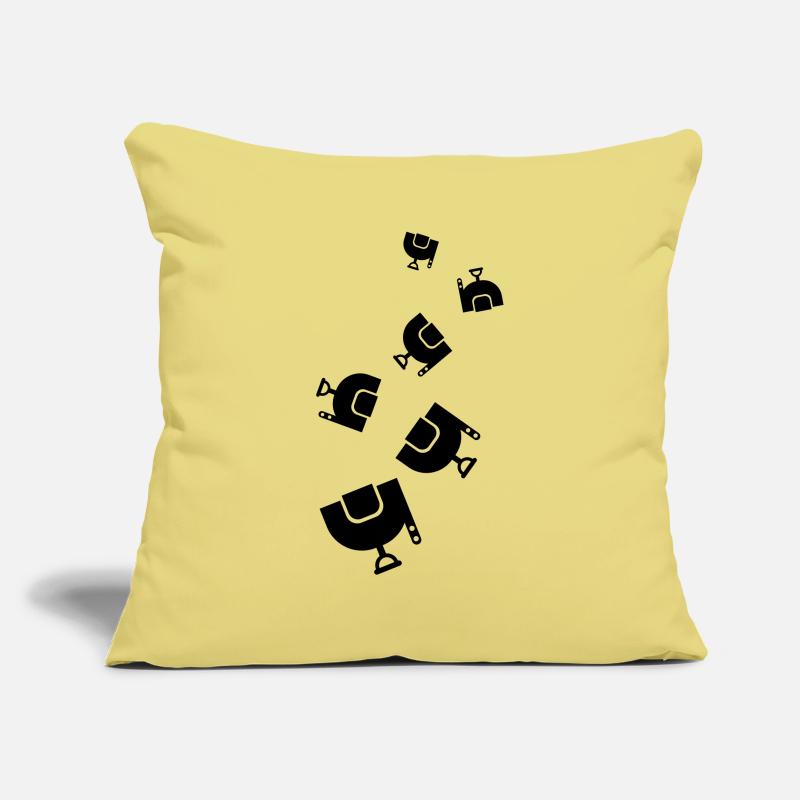 Saddle riding Sofa pillowcase 17,3'' x 17,3'' (45 x 45 cm)