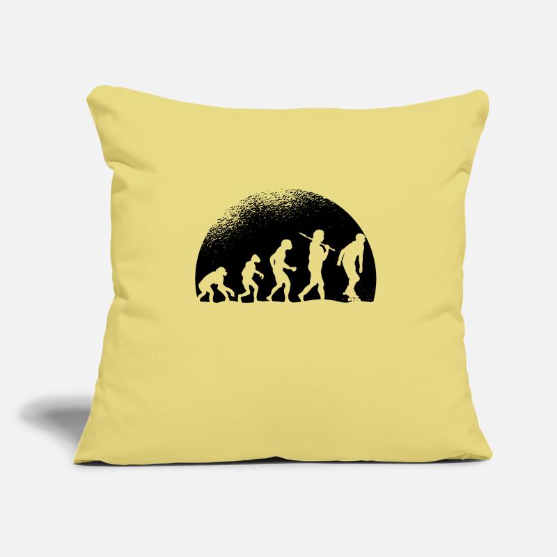 Evolution Rollers Housse de coussin décorative 45 x 45 cm