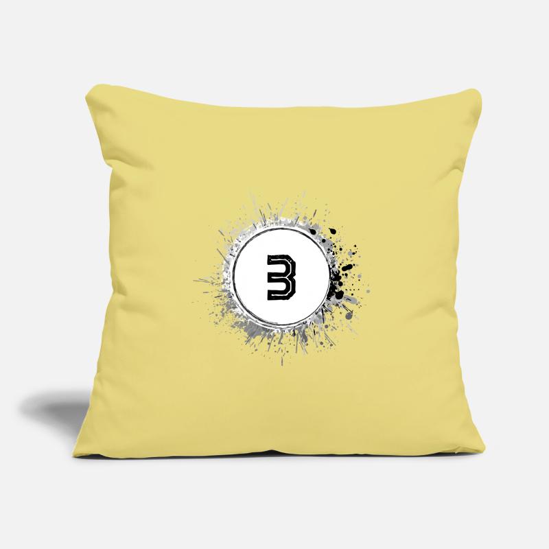 3 Nombre d’objets blob Housse de coussin décorative 45 x 45 cm