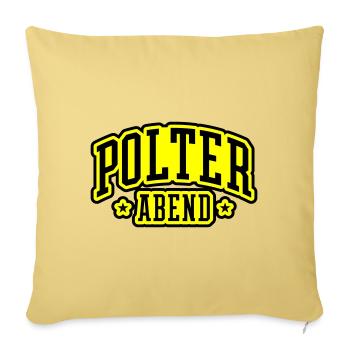 Hen party, bachelorette party - Sofa pillowcase 17,3'' x 17,3'' (45 x 45 cm) - washed yellow - Front