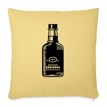 Bottle - Sofakissenbezug 45 x 45 cm - Hellgelb - Vorne