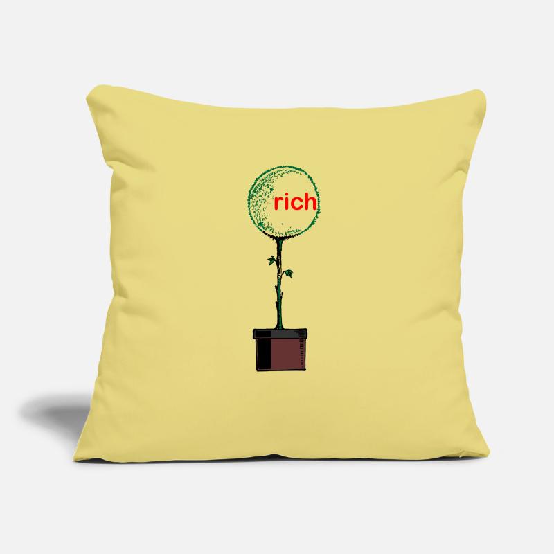 Sowing, persevering, renounced, harvesting, marveling Sofa pillowcase 17,3'' x 17,3'' (45 x 45 cm)