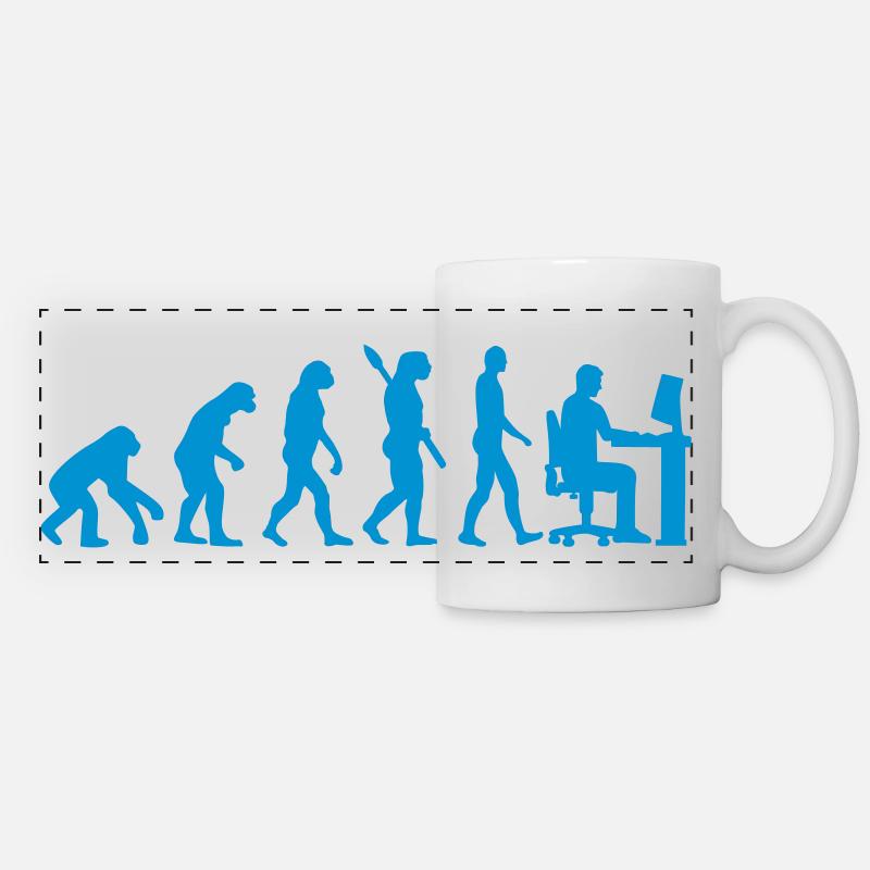 Programmierer - Panoramatasse - Weiß