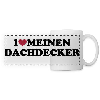 Dachdecker - Panoramatasse - Weiß - Vorne