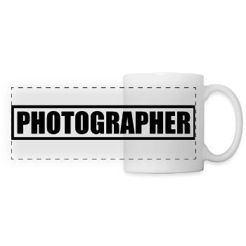 Photographer - Panoramic Mug - white - Front