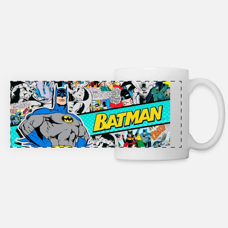 Batman Comic Mug - Panoramic Mug - white