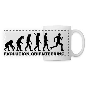 Evolution Orienteering - Panoramic Mug - white - Front